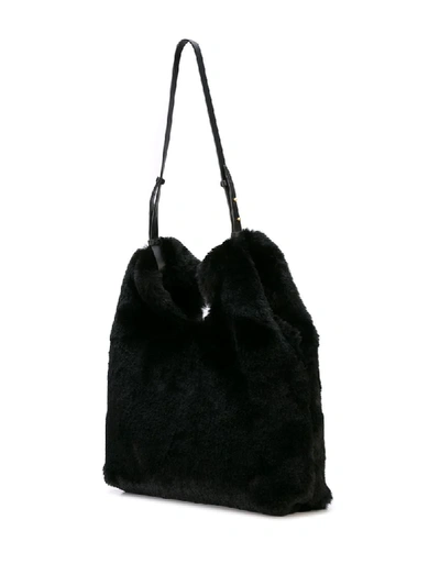 Shop Zac Zac Posen Lobster Lock Shoulder Bag In Black