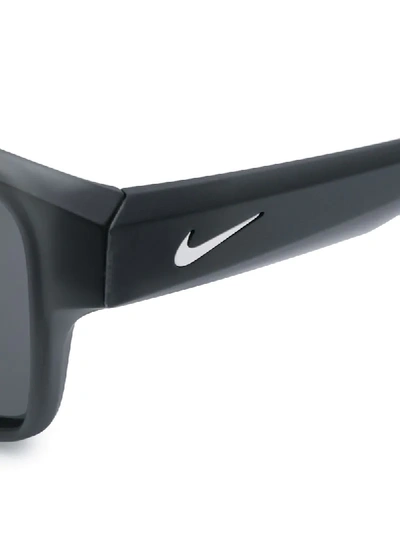 Shop Nike Square-frame Sunglasses In Grey