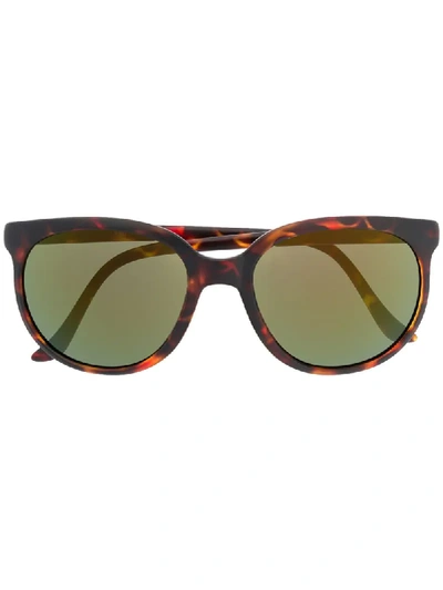 Shop Vuarnet Legend 02 Sunglasses In Brown