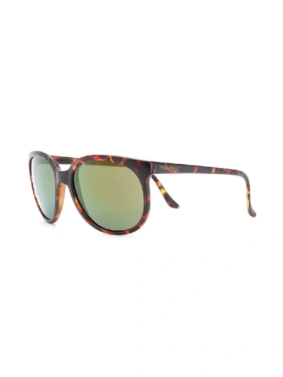 Shop Vuarnet Legend 02 Sunglasses In Brown