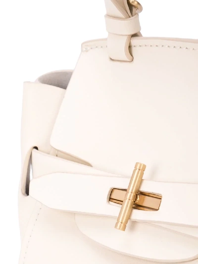 Shop Zac Zac Posen Mini Brigette Belted Crossbody Bag In White