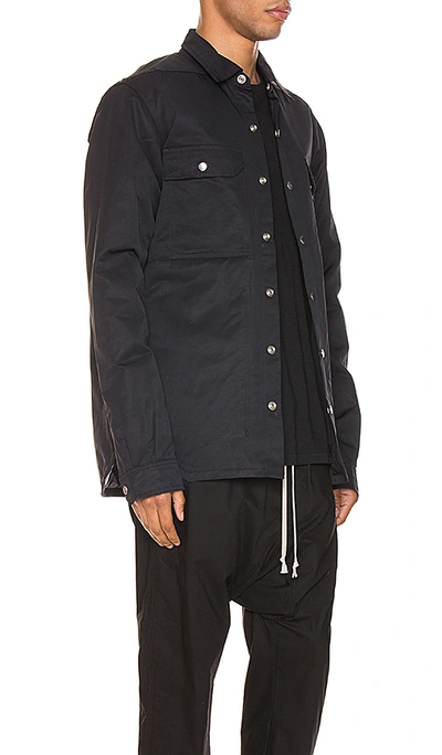 Shop Rick Owens Drkshdw Outershirt In Black