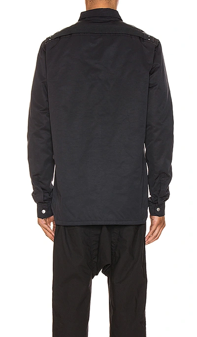 Shop Rick Owens Drkshdw Outershirt In Black