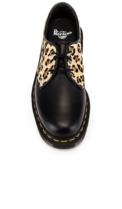 Shop Dr. Martens' 1461 Leopard Oxford In Black & Leopard