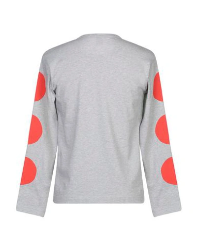 Shop Comme Des Garçons T-shirt In Grey