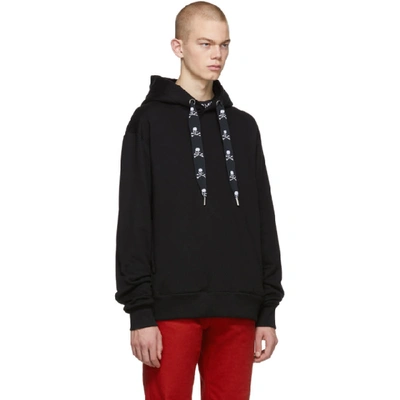 Shop Mastermind Japan Mastermind World Black Tape Hoodie In 2 Blkblktap