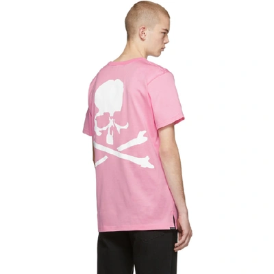 Shop Mastermind Japan Mastermind World Pink Logo T-shirt In 2 Pink