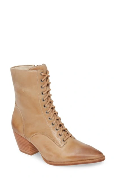 Shop Matisse Ready Go Boot In Natural Leather