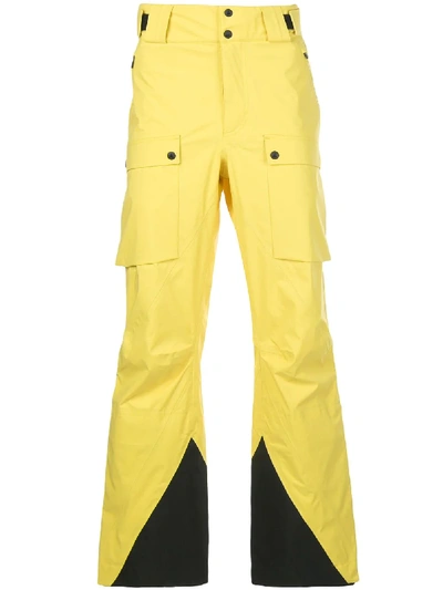 Shop Aztech Mountain Hayden 3l Shell Pants In Yellow