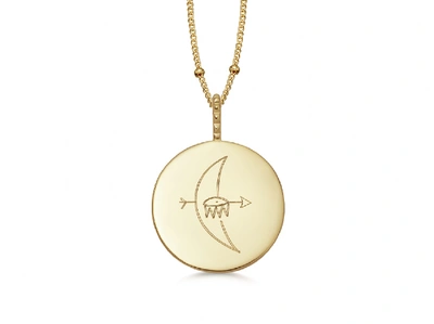 Shop Missoma Take Me To The Moon Necklace
