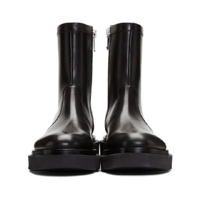 Shop Givenchy Black Combat Boots In 001 Black