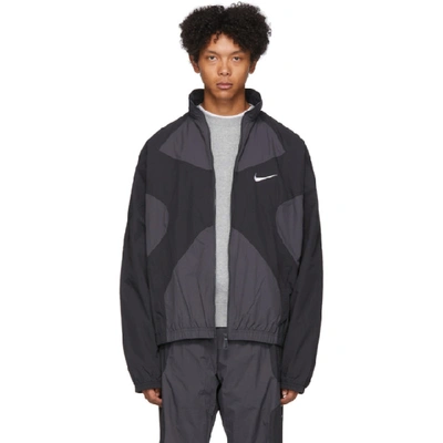 Nike Re Issue Jkt Casual Jacket In Black Tech/synthetic | ModeSens