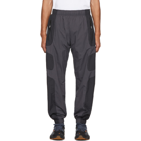 Nike Black And Grey Nsw Re-issue Track Pants In 012blackant | ModeSens