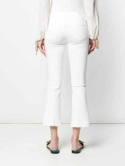 Shop J Brand Selena Denim Jeans In White