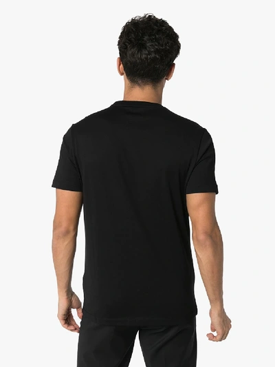 Shop Versace Mens Black Medusa Print T-shirt