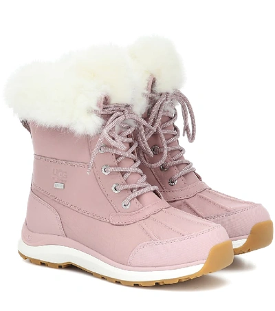 Fluff ugg boots hot sale pink