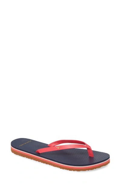 Shop Tory Burch Flip Flip In Sport Imperial