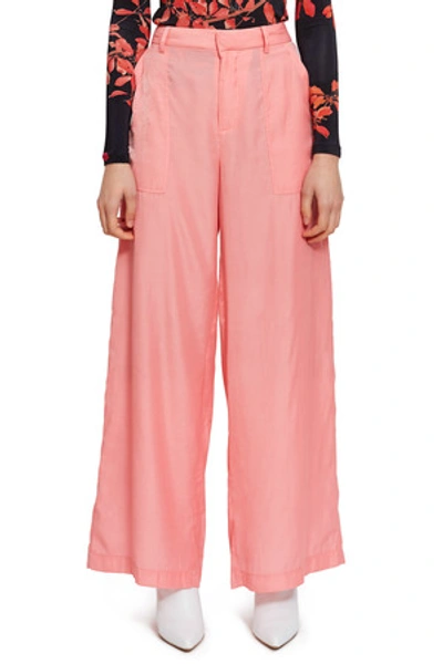 Shop Opening Ceremony Silky Carpenter Pant In Collegiate Navy 4102