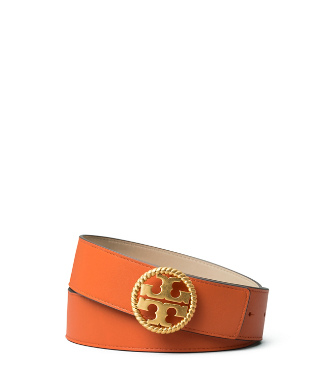 tory burch orange belt