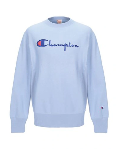 Shop Champion Sports T-shirt In Pastel Blue