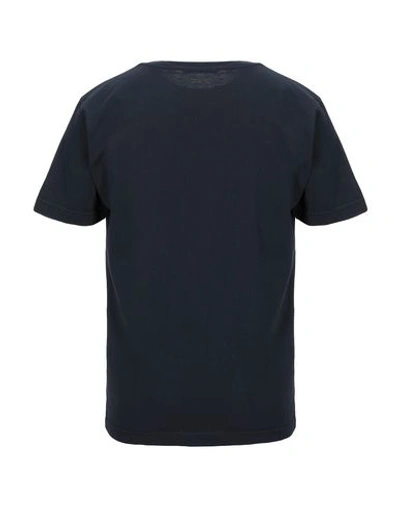 Shop Crossley Man T-shirt Midnight Blue Size S Cotton