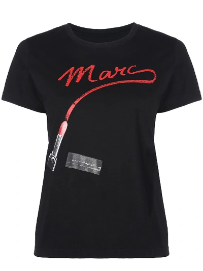Shop Marc Jacobs The St. Marks T-shirt In Black