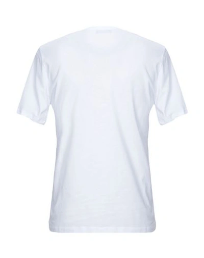 Shop Kaos Man T-shirt White Size L Cotton