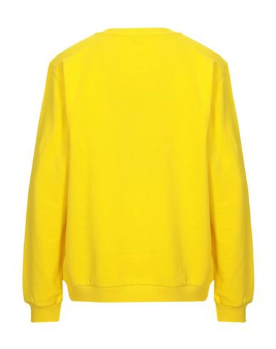 Shop Fila Man Sweatshirt Yellow Size Xl Cotton
