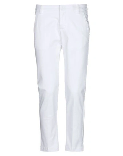 Shop Entre Amis Casual Pants In White