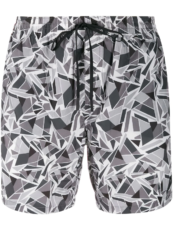 grey fendi shorts