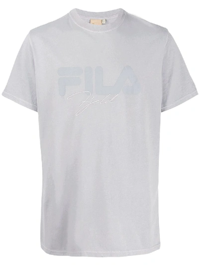 Shop Astrid Andersen X Fila Thea Print T-shirt In Grey