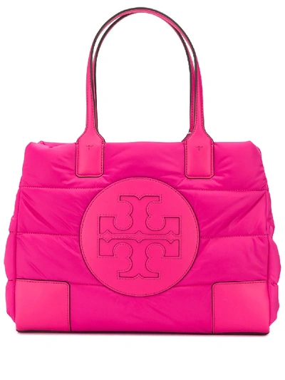 Shop Tory Burch Gesteppter Shopper In Pink