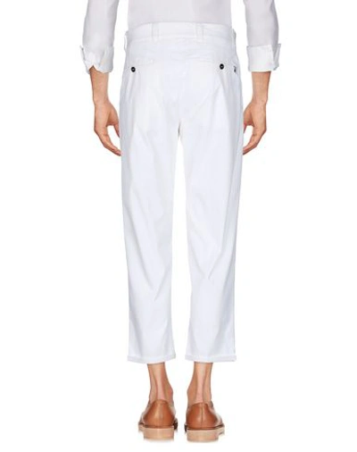 Shop Pt01 Pt Torino Man Pants White Size 35 Polyamide, Cotton, Elastane