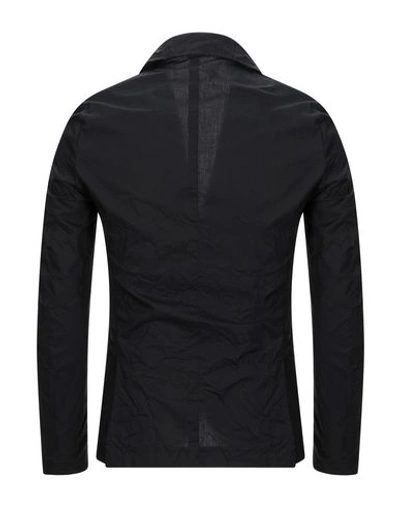 Shop Daniele Alessandrini Man Suit Jacket Black Size 44 Cotton