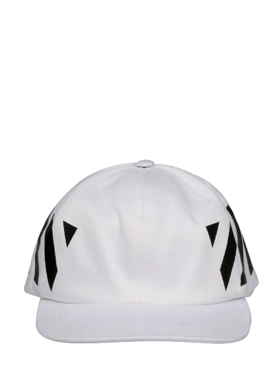 Shop Off-white White Cotton Hat
