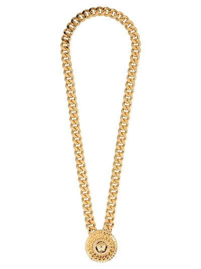 Shop Versace Gold Metal Necklace
