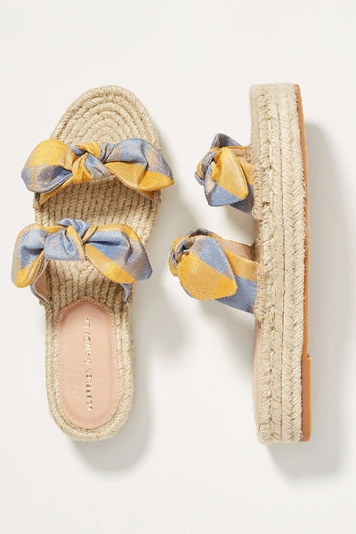 Shop Loeffler Randall Daisy Espadrille Sandals In Yellow