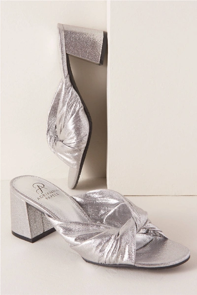 Shop Adrianna Papell Anya Heels In Silver