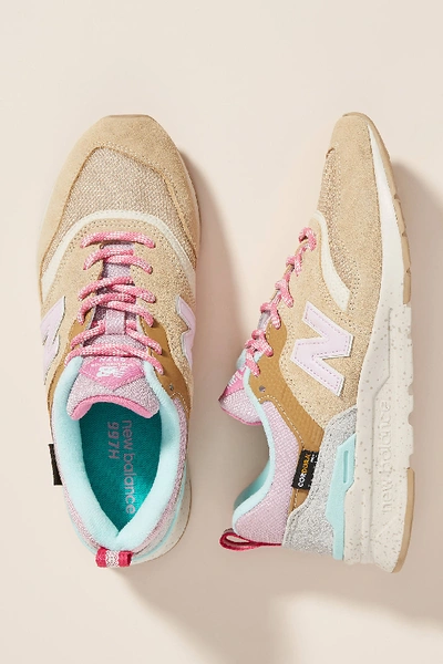 Shop New Balance 997 Sneakers In Pink