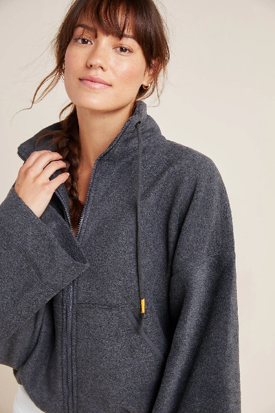 Shop Free People Movement Climb High Fleece In Grey