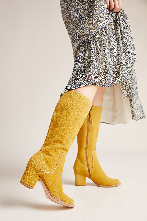 bill blass knee high boots