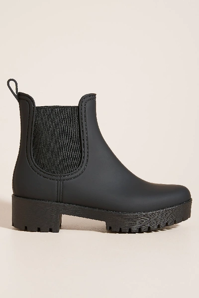 Shop Jeffrey Campbell Chelsea Rain Boots In Black