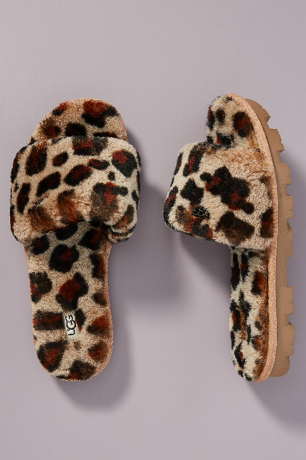 cozette leopard slipper
