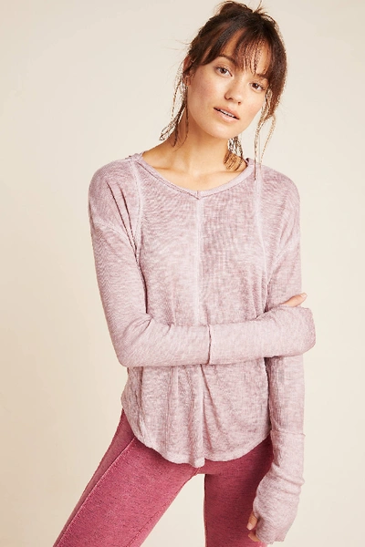 Shop Free People Movement Lay-up Tee In Purple