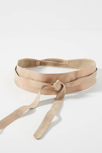 Shop Ada Classic Wrap Belt In Pink