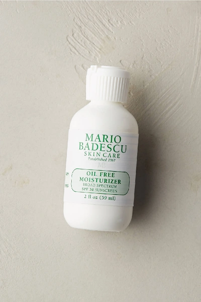 Shop Mario Badescu Oil Free Moisturizer Spf 30 In White