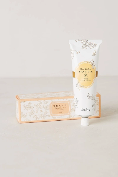 Shop Tocca Hand Cream In Yellow