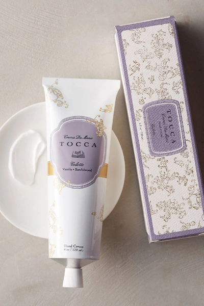 Shop Tocca Hand Cream In Purple