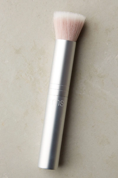 Shop Rms Beauty Skin2skin Blush Brush In Silver