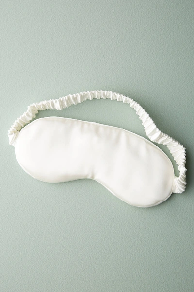 Shop Slip Silk Sleep Mask In White
